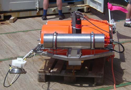 Flaches Ozeanboden-Seismometer-System