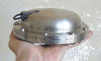 Handteller-groes 3-Komponenten Seismometer